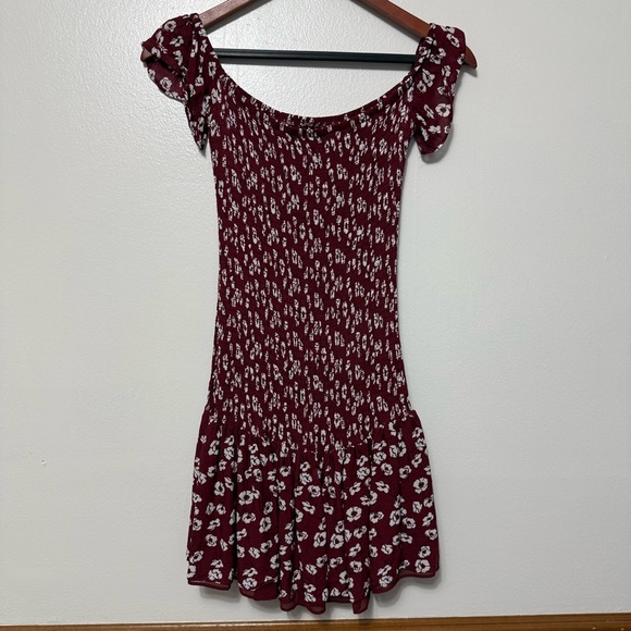 Zara The Rose Off The Shoulder Floral Smocked Dress Women’s XS Boho Western - Picture 3 of 8